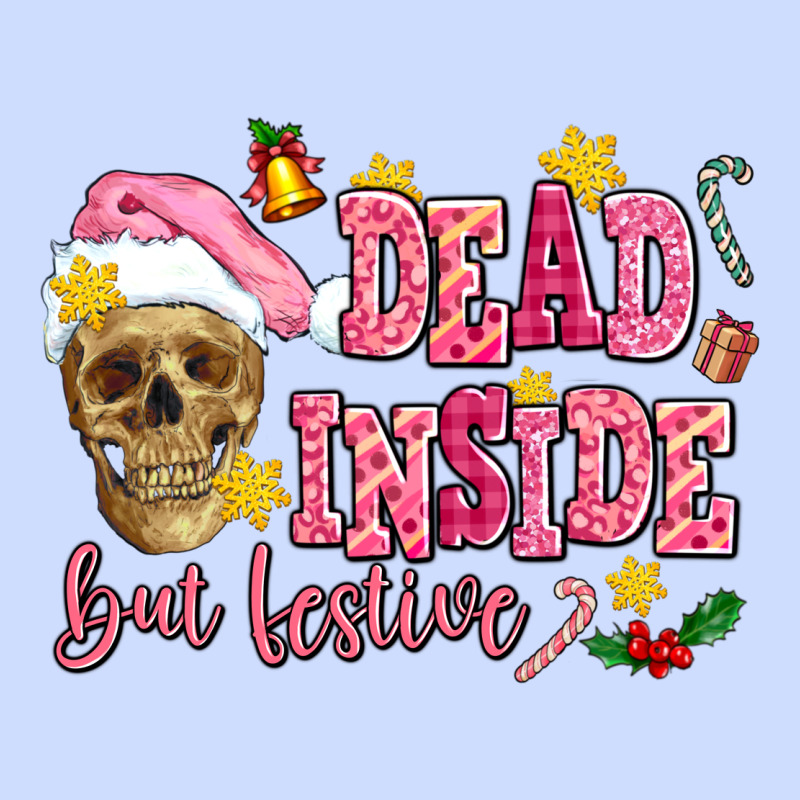 Dead Inside But Festive Urban Heavy Tee by AdoDesignShop | Teevron