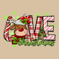 Love Christmas Deer Heavyweight Hoodie | Teevron