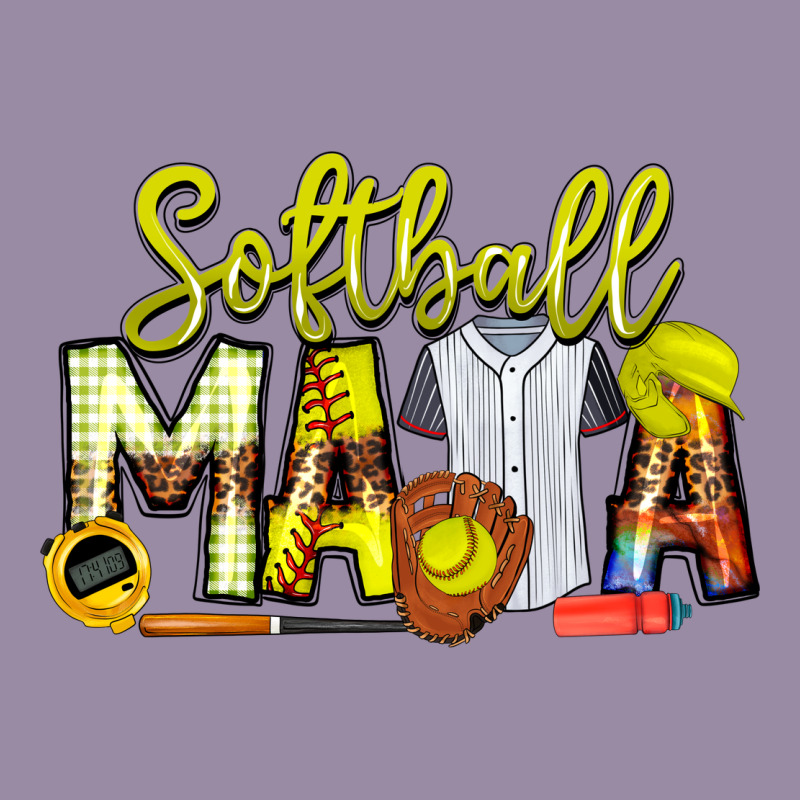 Softball Mama Classic Tee by CowhideDigitalArt | Teevron