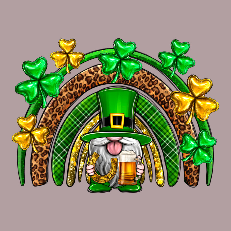 St. Patrick's Day Gnome Rainbow Vintage Hoodie by Neo Western | Teevron