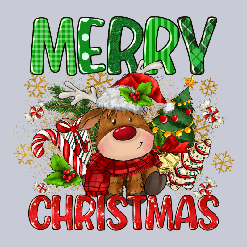 Merry Christmas Deer Heavyweight Hoodie by MaliasSmallBusiness | Teevron