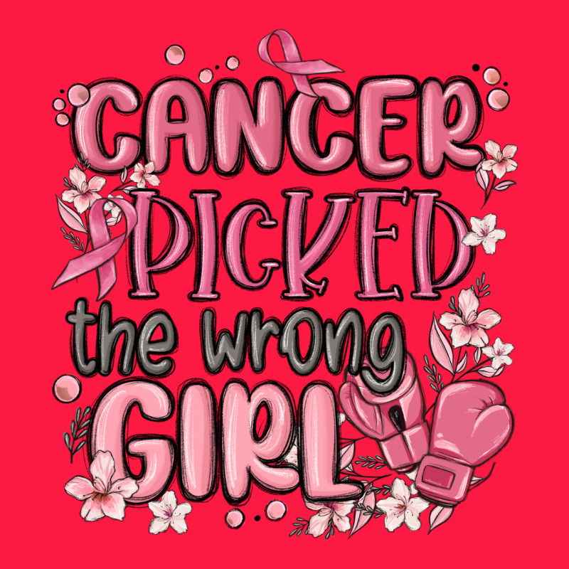 Cancer Picked The Wrong Girl Malia Zipper Hoodie by MaliasSmallBusiness | Teevron