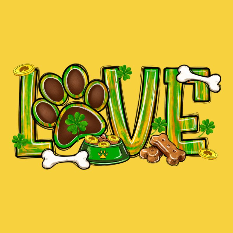 St. Patrick's Day Love Dog Paw Premium Sweatshirt by BundleAndBundleShop | Teevron