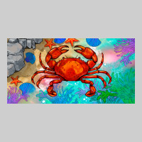 Crab License Plate Premium Tee | Teevron