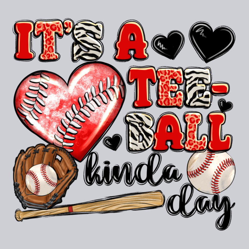 It's A Tee Ball Kinda Day Heavyweight Sweatshirt by JahusDesignShop | Teevron