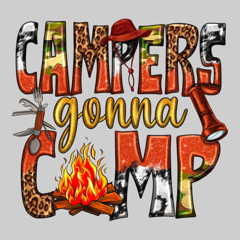Campers Gonna Camp Western Premium Tee by texasbilliewilder | Teevron