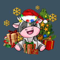 Little Cute Christmas Cow Urban Heavy Tee | Teevron