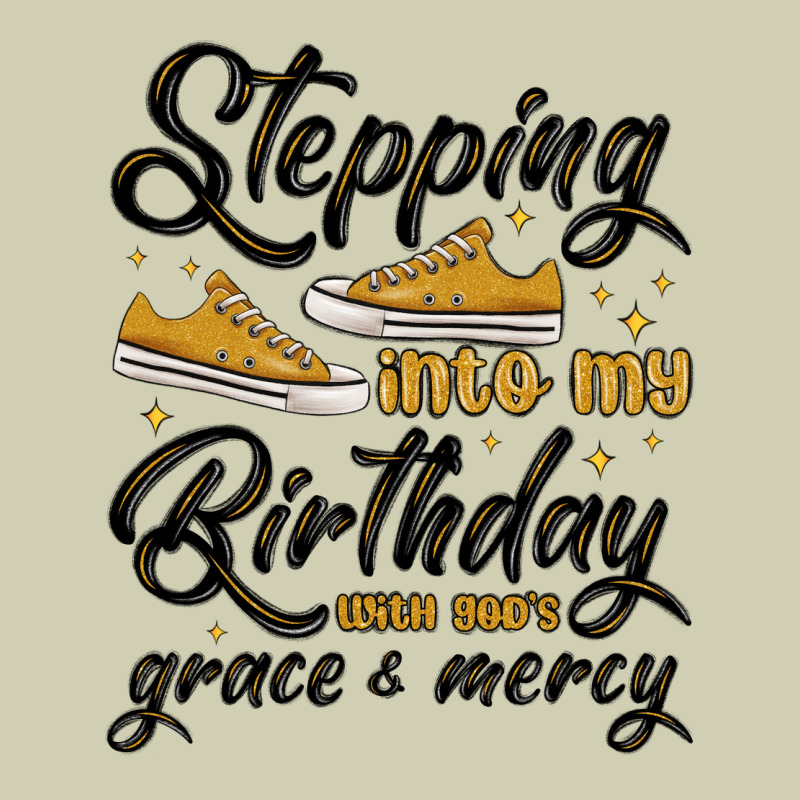 Stepping Into My Birthday With God S Grace And Mer Heavy Core Tee by MaliasSmallBusiness | Teevron