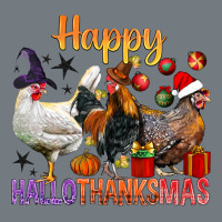 Happy Hallothanksmas Chick Heavyweight Sweatshirt | Teevron