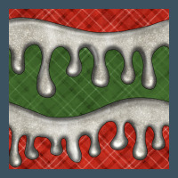 Christmas Plaid And White Glitter Snow Seamless Pattern Urban Heavy Tee | Teevron