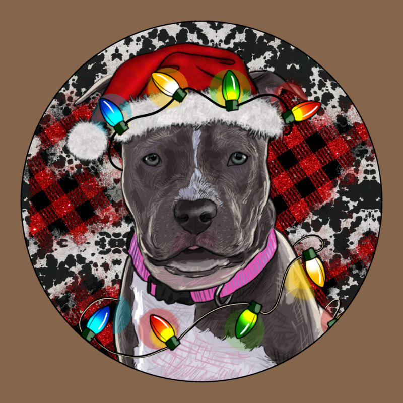 Pitbull And Buffalo Plaid Premium Tee by RanaPortraitStore | Teevron