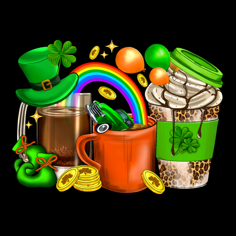 St. Patricks Day Coffee Cups Premium Sweatshirt by BundleAndBundleShop | Teevron