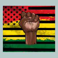Juneteenth American Flag Heavy Core Tee | Teevron