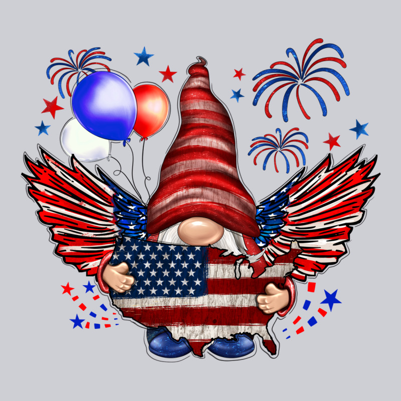 Gnome With 4th Of July Elements Urban Hoodie by HowdyJamesFarm | Teevron