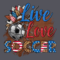 Live Love Soccer Vintage Hoodie | Teevron