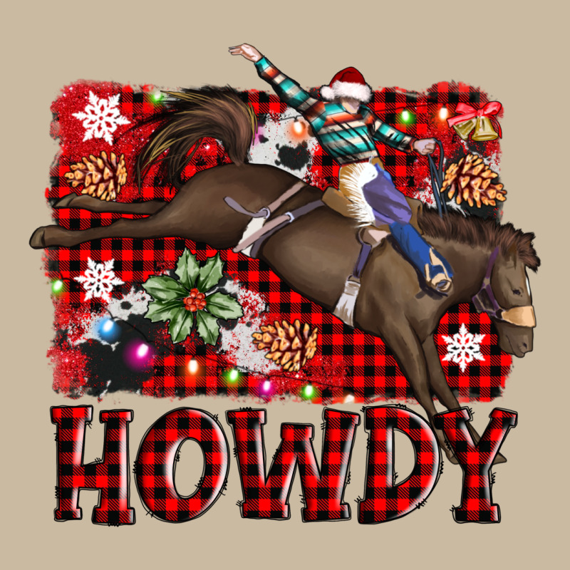 Rodeo Christmas Howdy Long Sleeve Tee by AdoDesignShop | Teevron