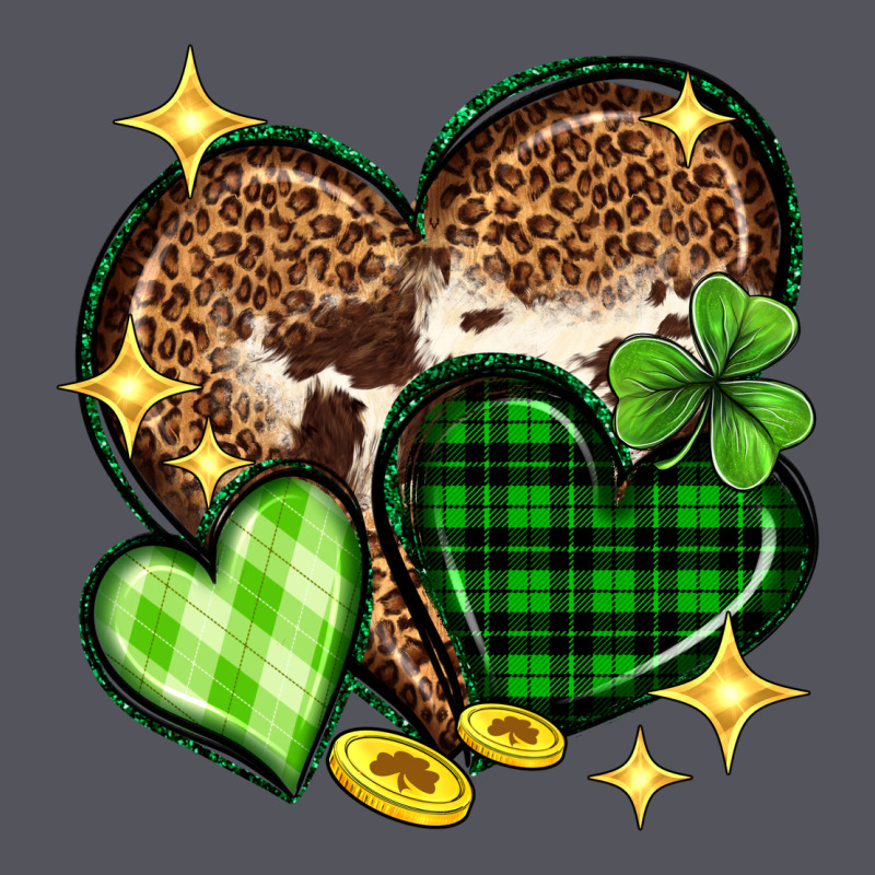 St. Patrick's Day Hearts Vintage Hoodie by Neo Western | Teevron