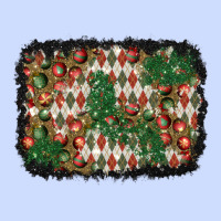 Christmas Ornament And Diamond Plaid  Background Urban Heavy Tee | Teevron