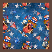 4th Of July Hotdog Seamless Pattern Classic Tee | Teevron