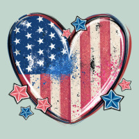 Usa Heart Zipper Hoodie | Teevron