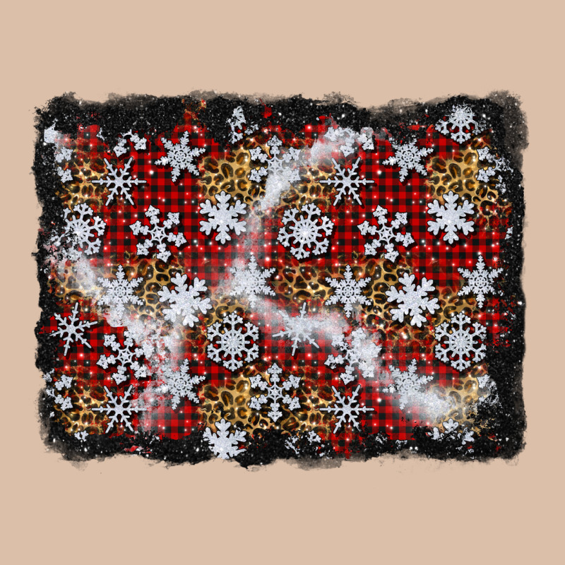 Christmas Snow Crystals Background Urban Heavy Tee by BundleAndBundleShop | Teevron