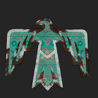Cowhide Aztec Thunderbird Premium Hoodie | Teevron