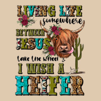 Living Life Somewhere Between Jesus Take The Wheel Heavyweight Sweatshirt | Teevron