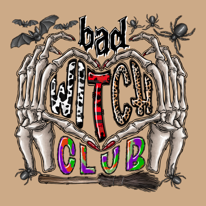 Bad Witch Club Vintage Hoodie by CowhideDigitalArt | Teevron