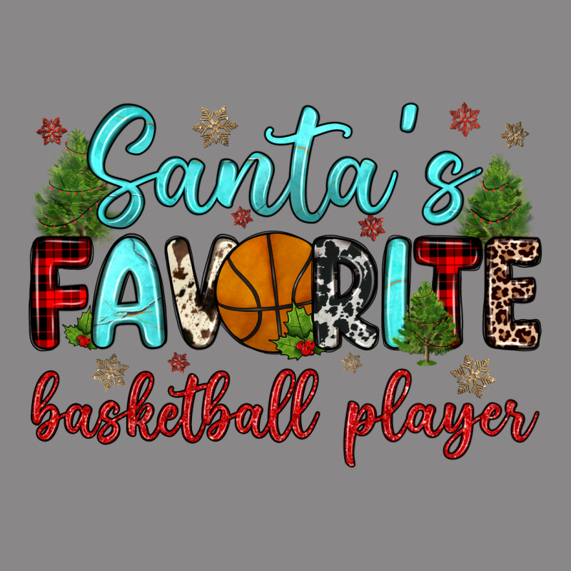 Santa S Favorite Basketball Player Vintage Tee by JahusDesignShop | Teevron