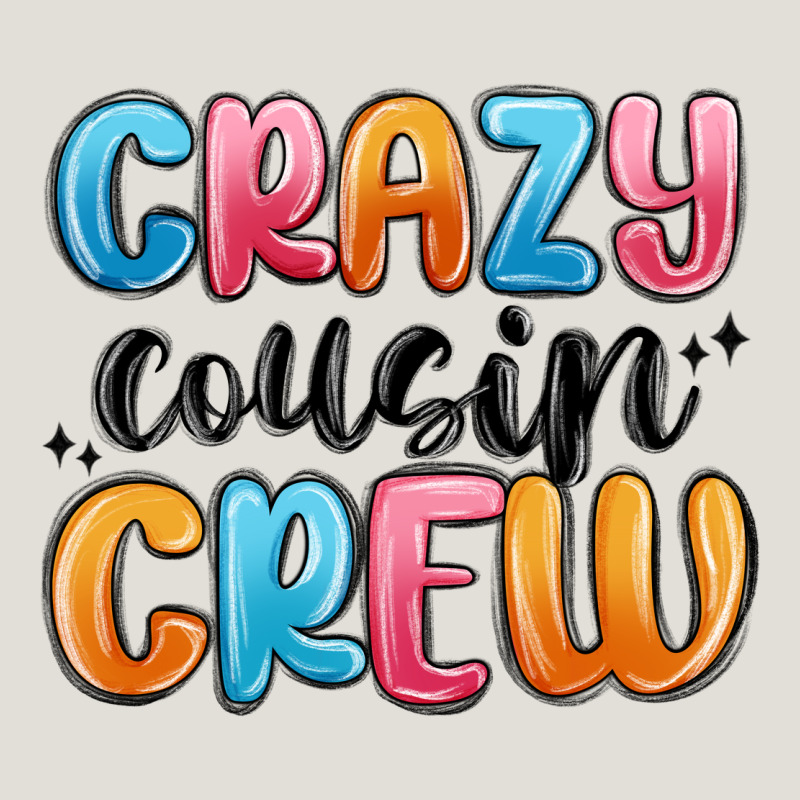 Crazy Cousin Crew Heavy Core Tee by MaliasSmallBusiness | Teevron
