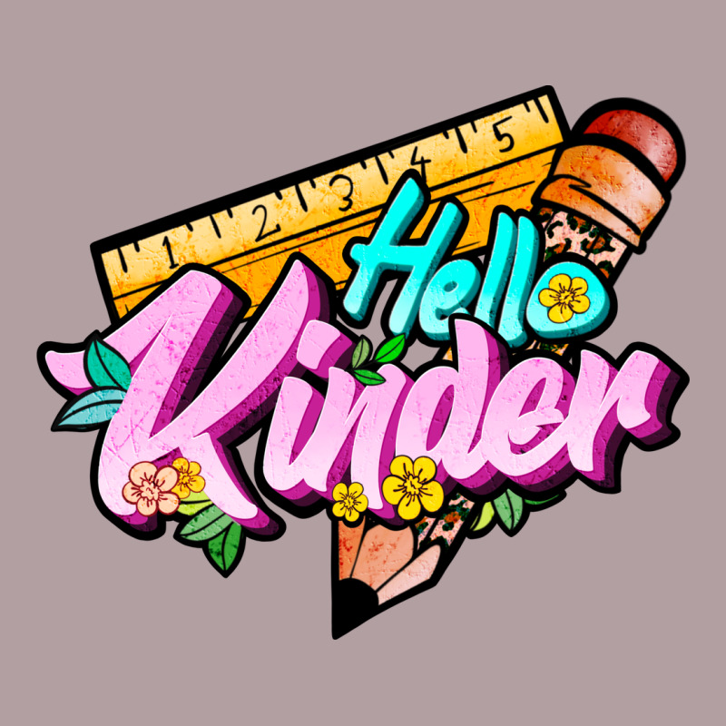 Hello Kinder Vintage Hoodie by JahusDesignShop | Teevron