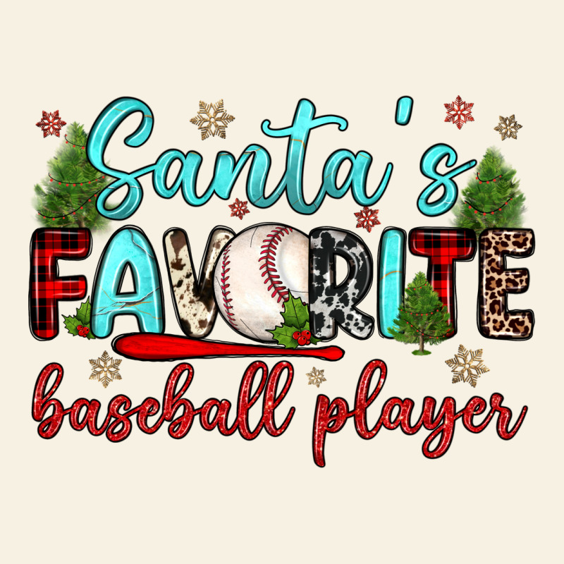 Santa S Favorite Baseball Player Vintage Tee by JahusDesignShop | Teevron
