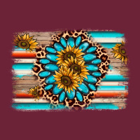 Gemstone Sunflower Background Long Sleeve Tee | Teevron