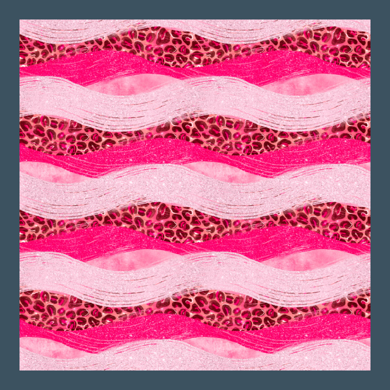 Valentines Day Glitter And Leopard Seamless Pattern Urban Heavy Tee by BundleAndBundleShop | Teevron