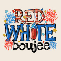 Red White Boujee Zipper Hoodie | Teevron