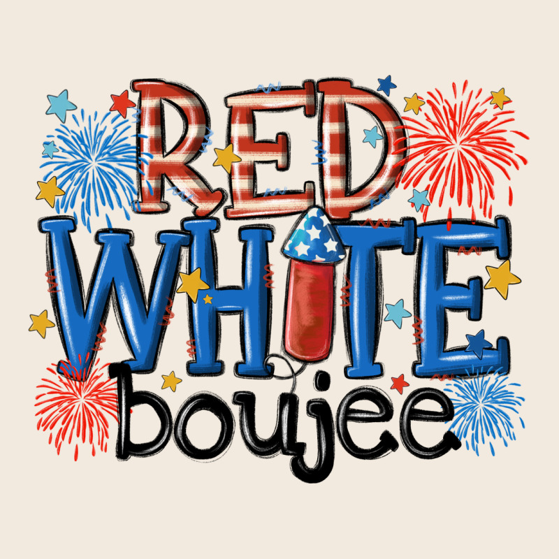 Red White Boujee Zipper Hoodie by MaliasSmallBusiness | Teevron