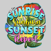 Sunrise Sunburn Sunset Repeat Premium Tee | Teevron
