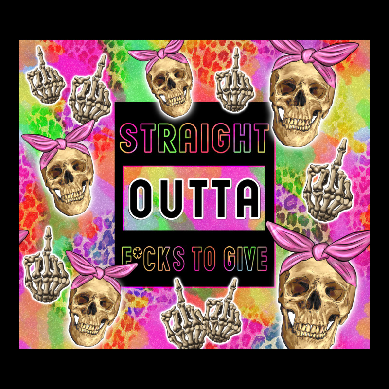 Straight Outta Fucks To Give Urban Hoodie by TumblerDesignByShophia | Teevron