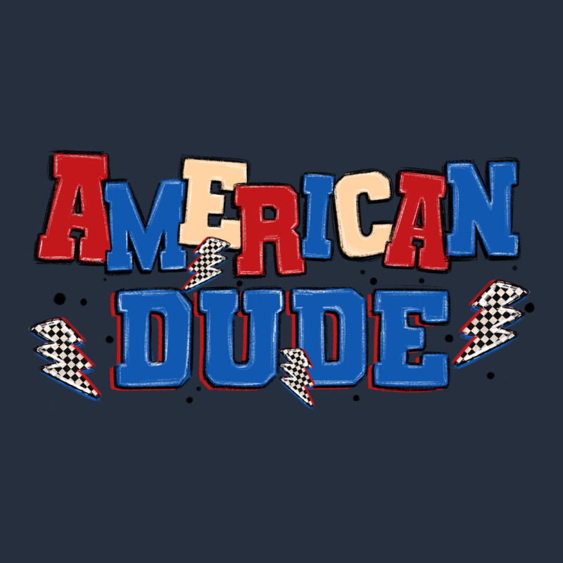 American Dude Zipper Hoodie by MaliasSmallBusiness | Teevron