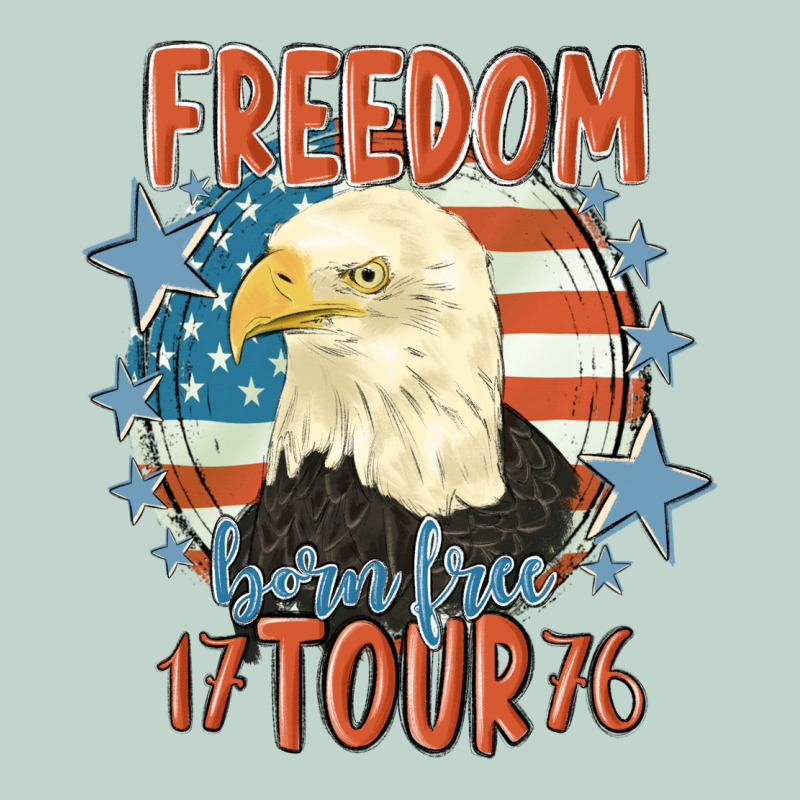 Freedom Born Free Tour 1776 Zipper Hoodie by MaliasSmallBusiness | Teevron