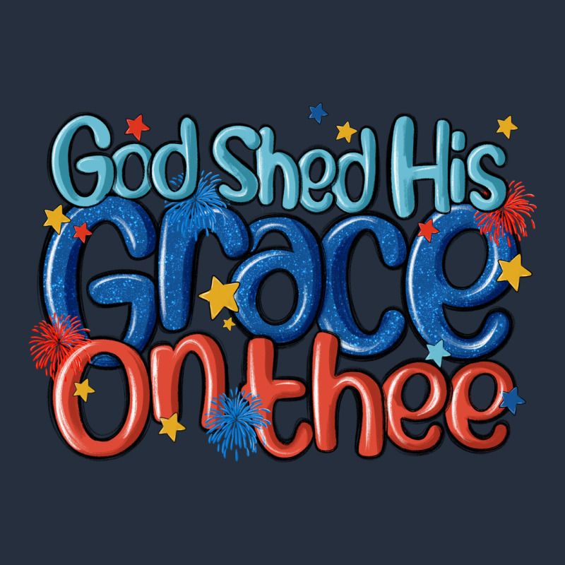 God Shed His Grace On The Thee Zipper Hoodie by MaliasSmallBusiness | Teevron