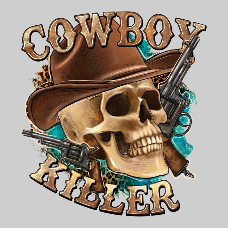 Cowboy Killer With Skull Premium Tee by texasbilliewilder | Teevron