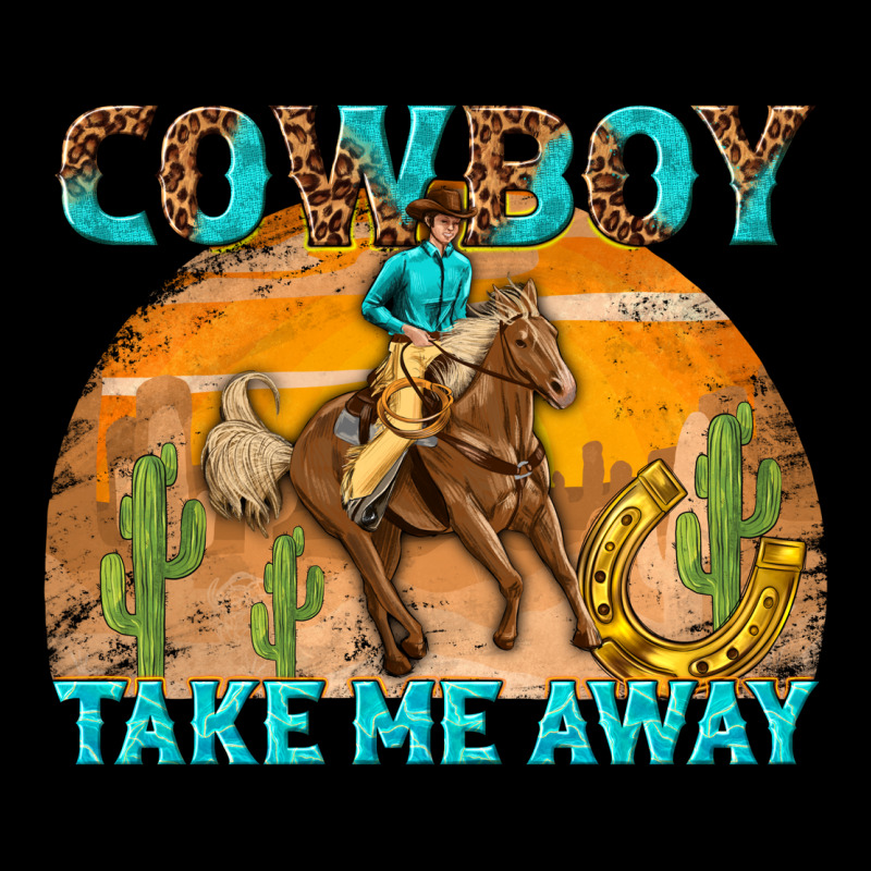 Cowboy Take Me Away Premium Tee by texasbilliewilder | Teevron