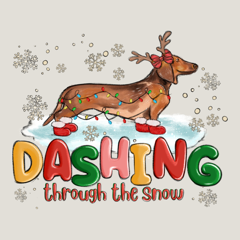 Dachshund Through The Snow Heavy Core Tee by MaliasSmallBusiness | Teevron