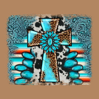 Cross Gemstone Background Long Sleeve Tee | Teevron
