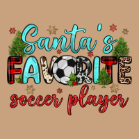 Santa S Favorite Soccer Player Vintage Tee | Teevron