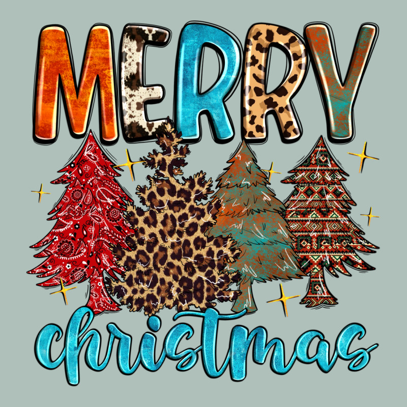 Merry Christmas Trees Heavyweight Hoodie by MaliasSmallBusiness | Teevron