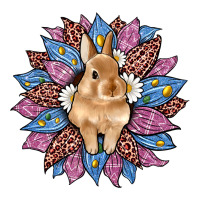 easter leopard bunny sunflower | Teevron