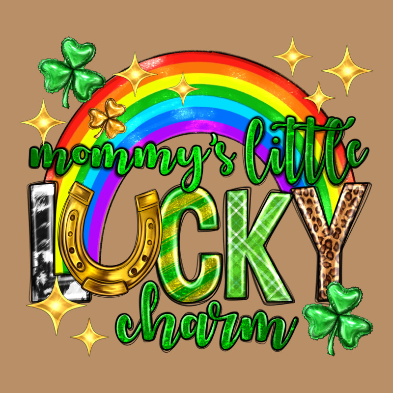 St. Patrick's Day Mommy's Little Lucky Charm Vintage Hoodie by Neo Western | Teevron