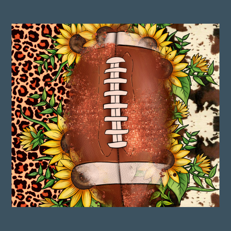 Football Leopard Cowhide Sunflower Urban Heavy Tee by JahusDesignShop | Teevron